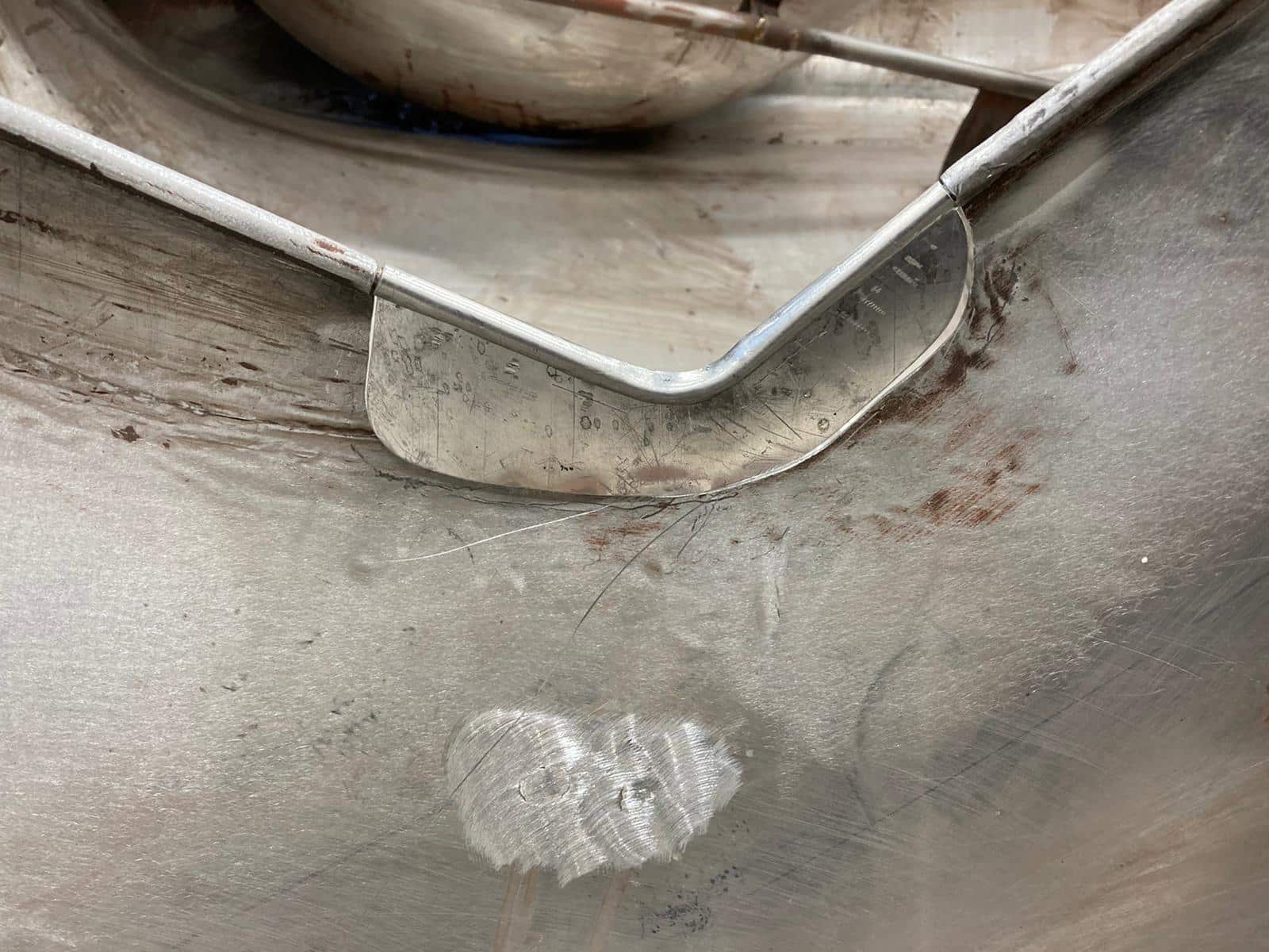 Aston martin DB2 4 fabricating for the bonnet 15 1