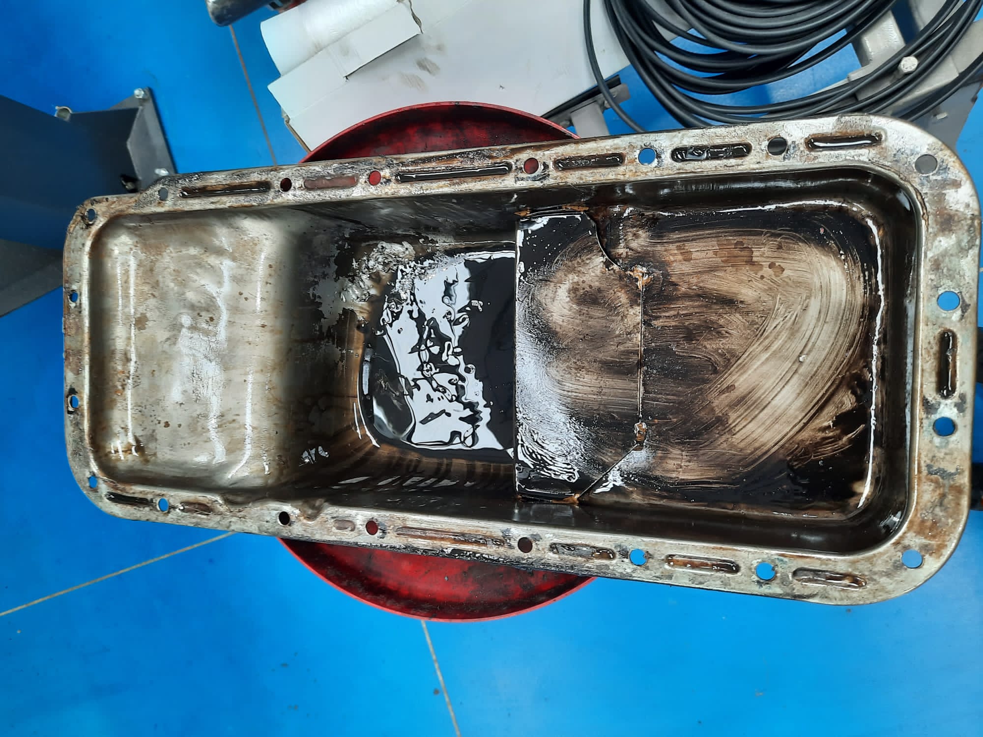 Bristol 411 replacing sump gasket 4 1