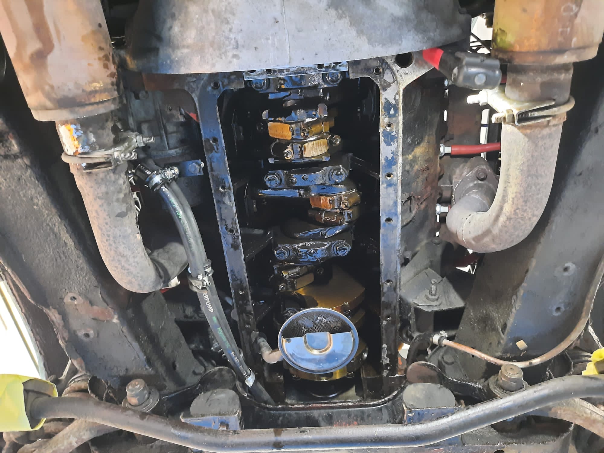 Bristol 411 replacing sump gasket 6 1