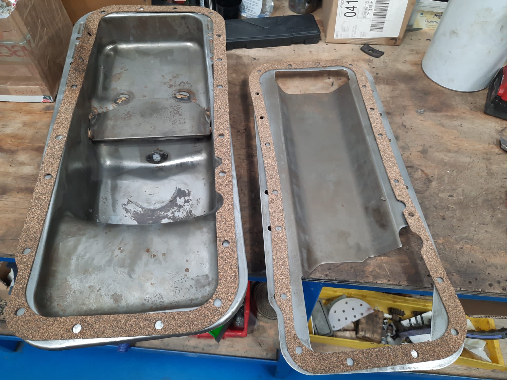 Bristol 411 replacing sump gasket 9 1