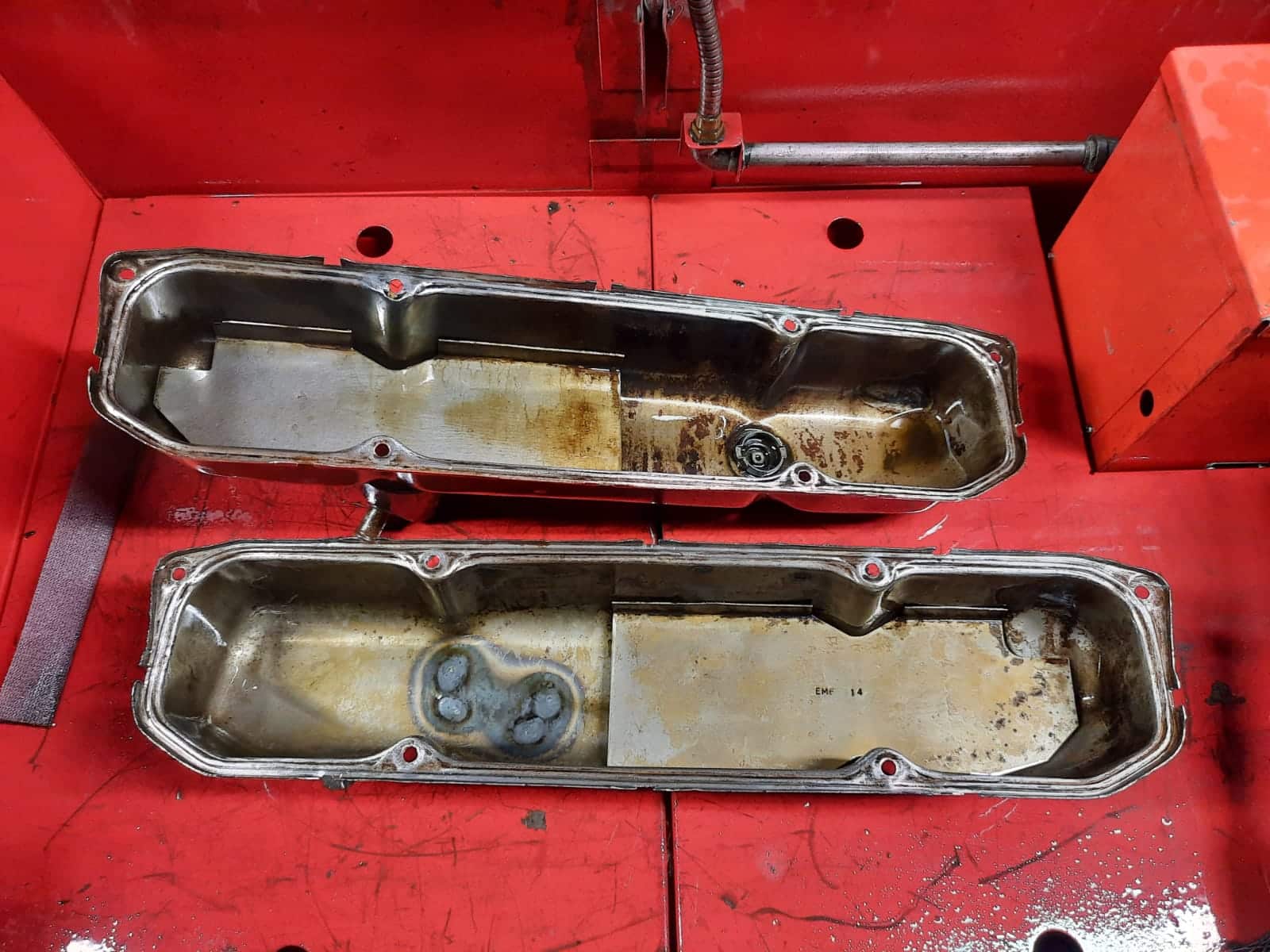 Bristol rocker cover gaskets replaced due to oil leak. 18