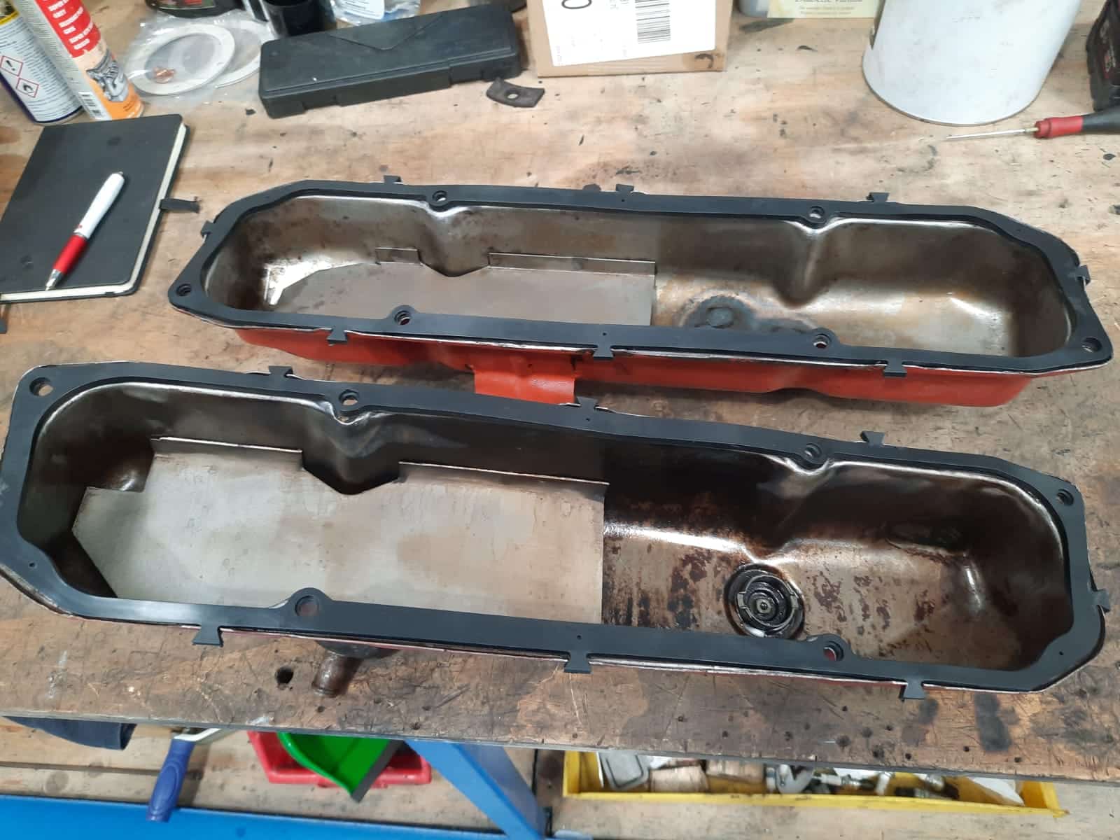 Bristol rocker cover gaskets replaced due to oil leak. 20 1