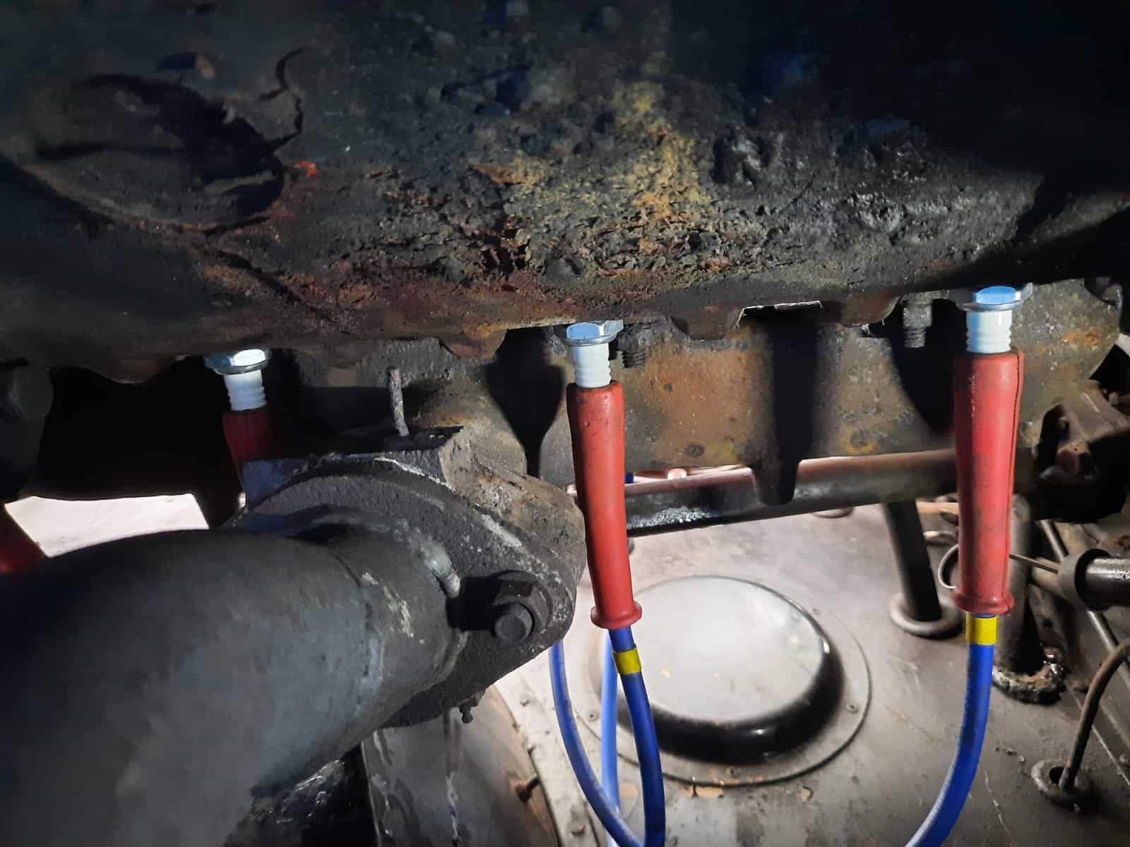 Bristol rocker cover gaskets replaced due to oil leak. 24