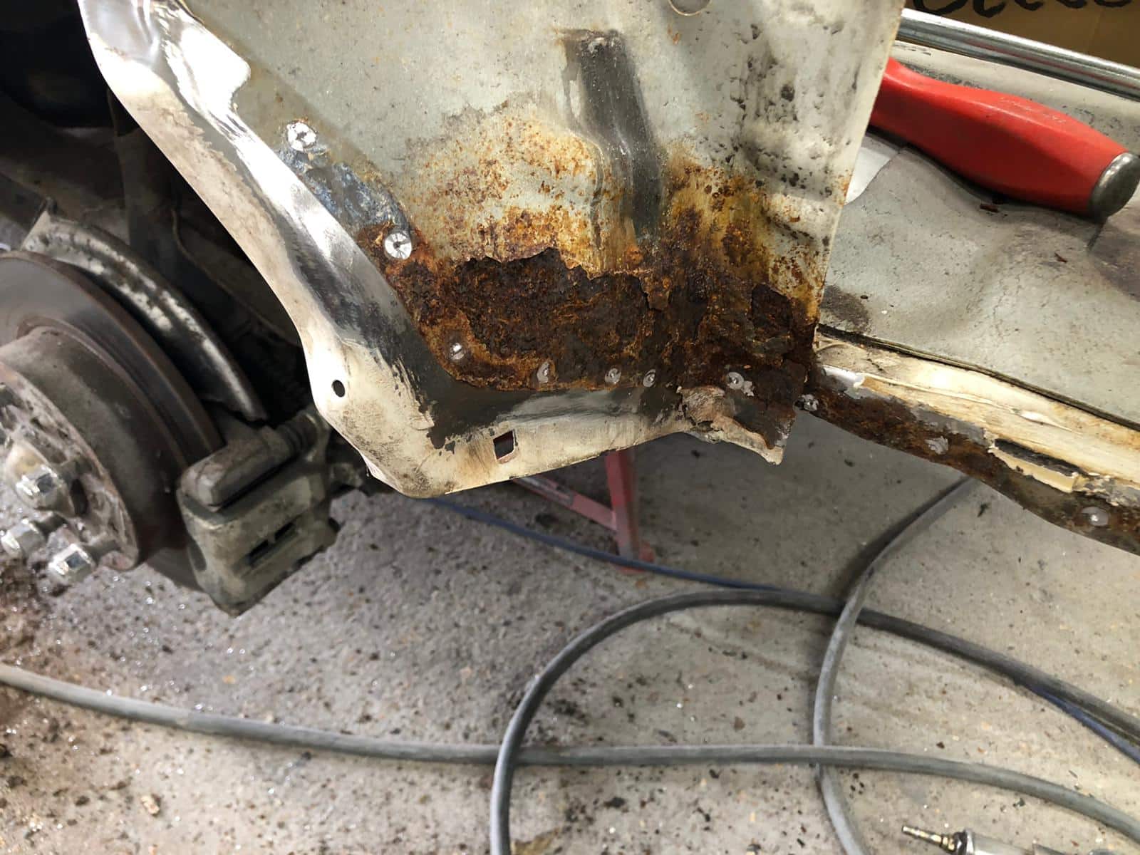 Honda Integra Type R 1998 welding 8 1