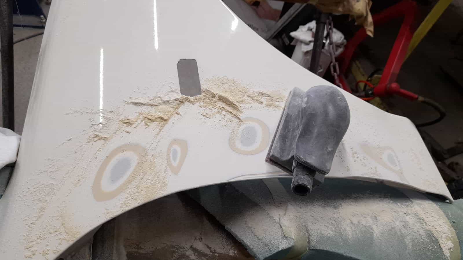 Honda Integra filling sanding and cleaning 13 1