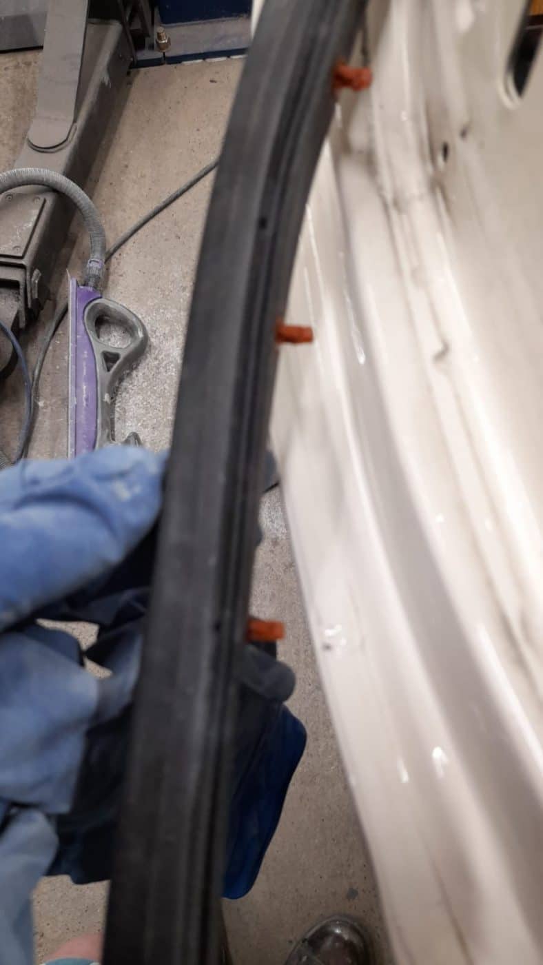 Honda Integra filling sanding and cleaning 6 1