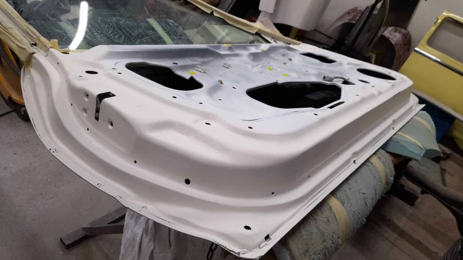 Honda Integra filling sanding and cleaning 7 1