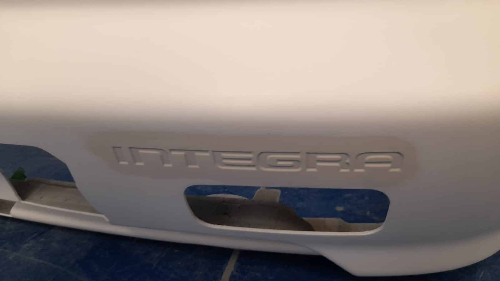 Honda Integra pannels being sanded after priming 17 1