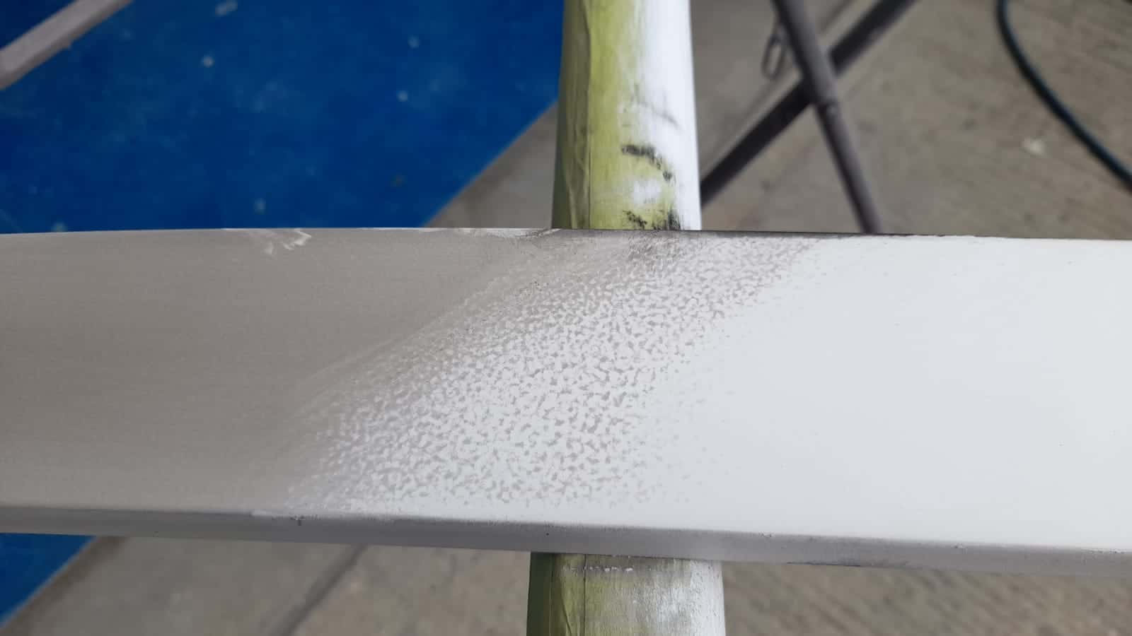 Honda Integra pannels being sanded after priming 2 1