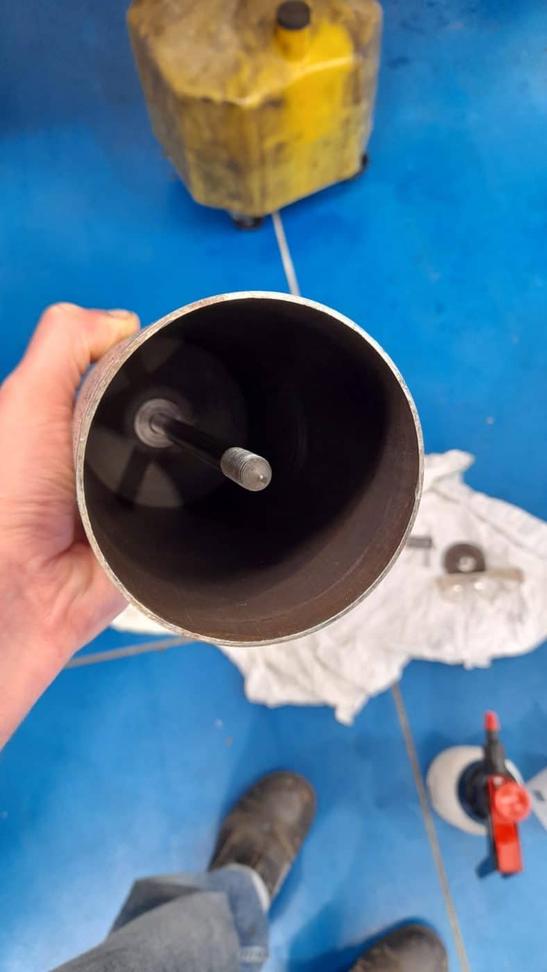 Jaguar E Type 1.5 greasing engine oil and filter 14 1