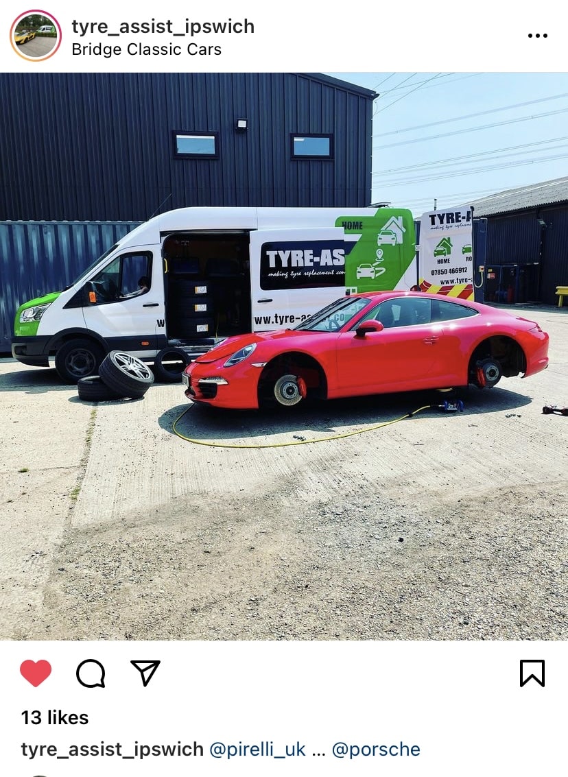 WeFitAnyTyres Porsche 911 Carrera 2 1