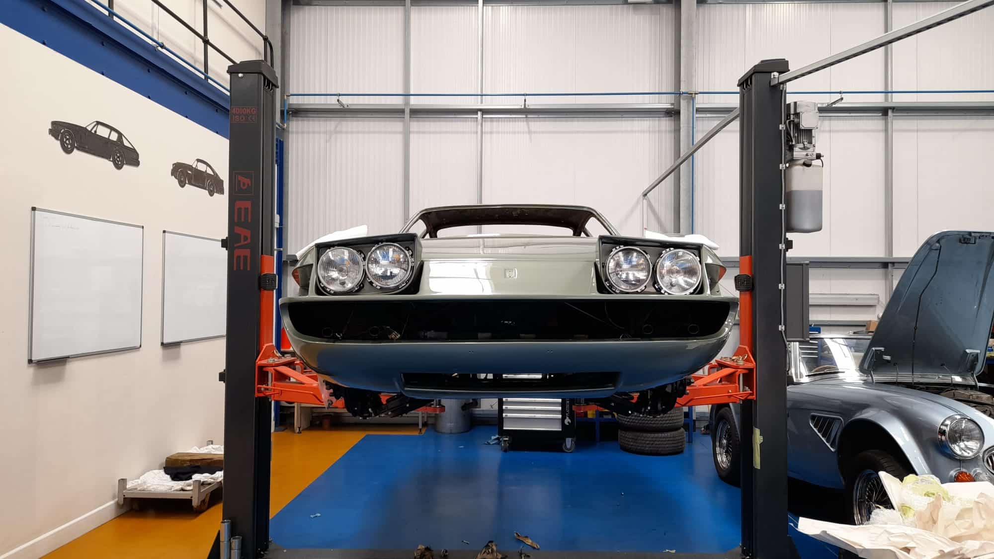 130821 Daytona making new brake lines fit fuel filler neck fit tail lamps and headlamps 21 1