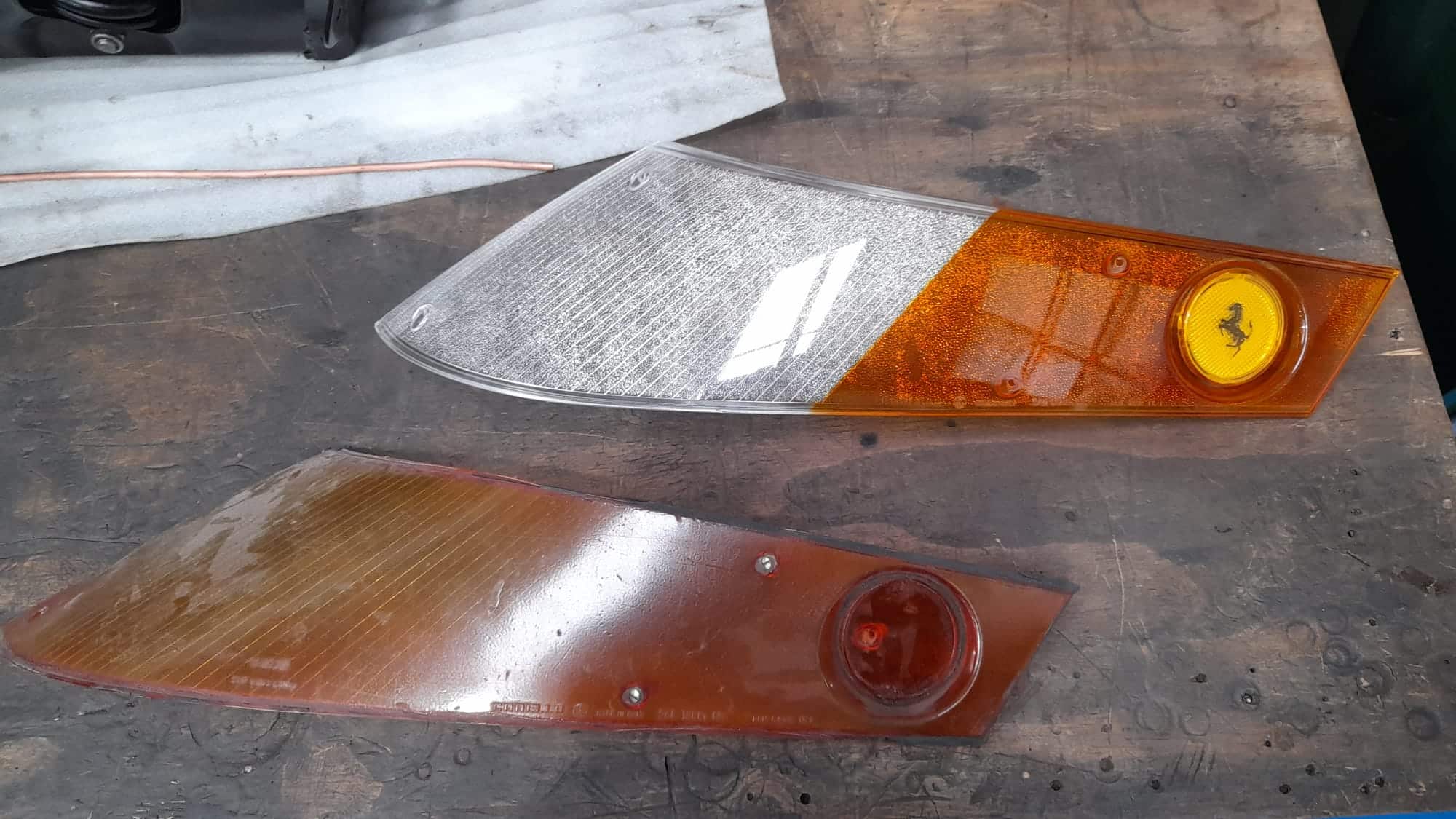 Arrow Ferrari Daytona Headlamp Grill Wiring and Modifying 21 1