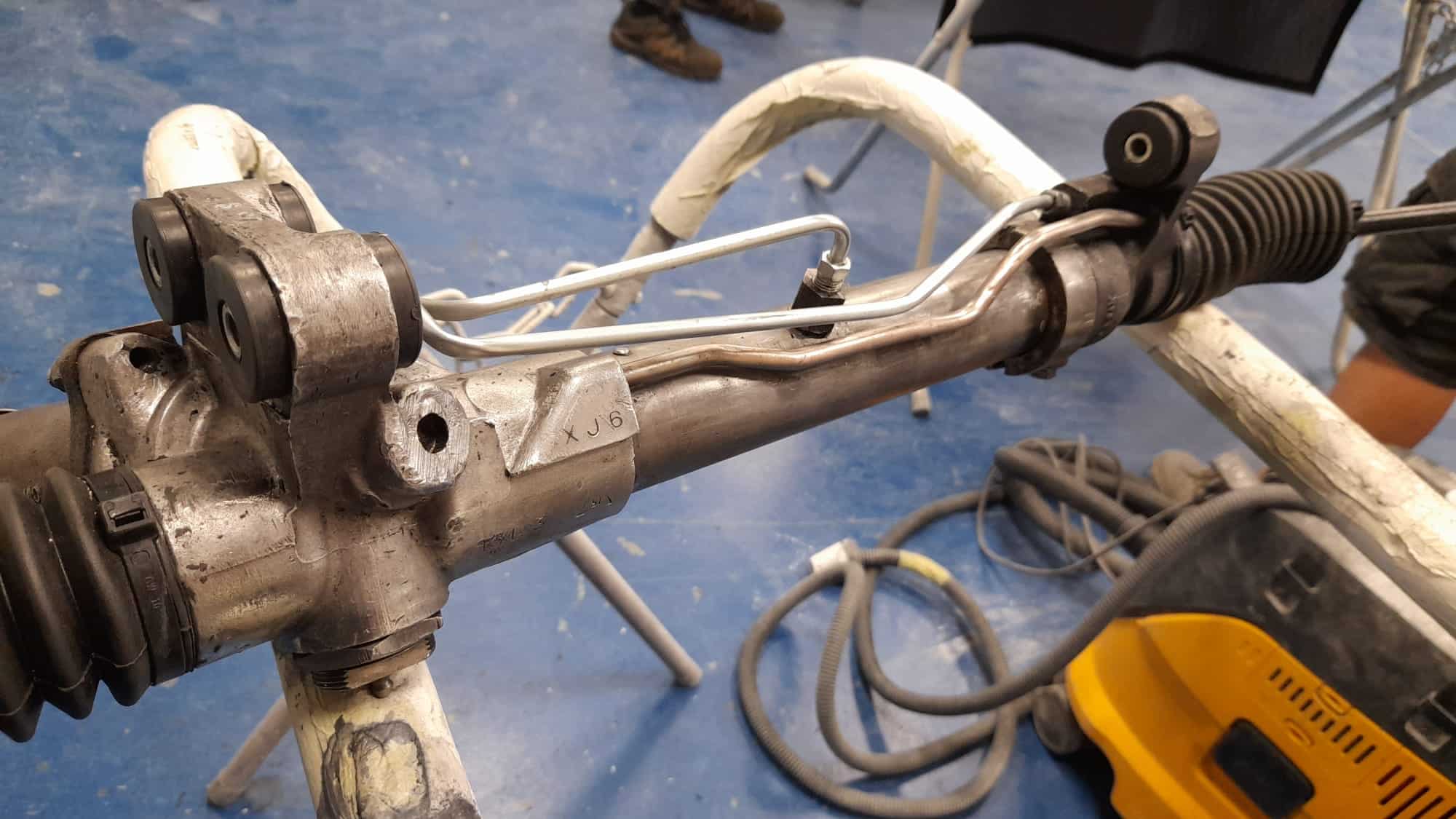 Arrow Ferrari Daytona Steering Rack Paint Prep 4 1
