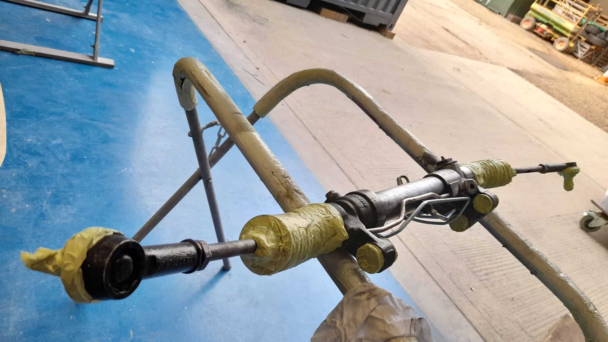 Arrow Ferrari Daytona Steering Rack Paint Prep 7 1