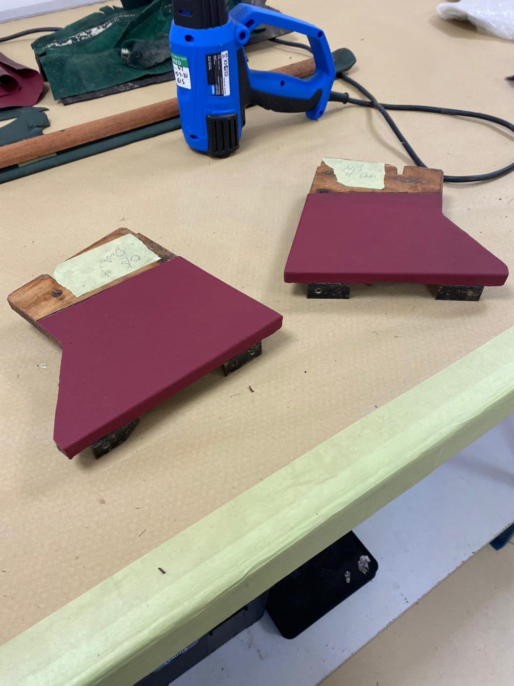 Aston Martin DB2 4 recovering panels 15 1