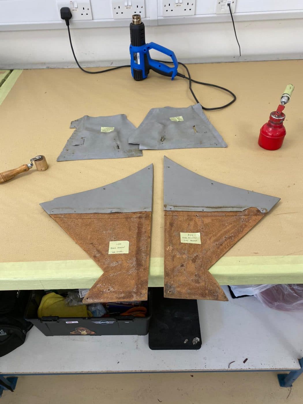 Aston Martin DB2 4 recovering panels 20 1