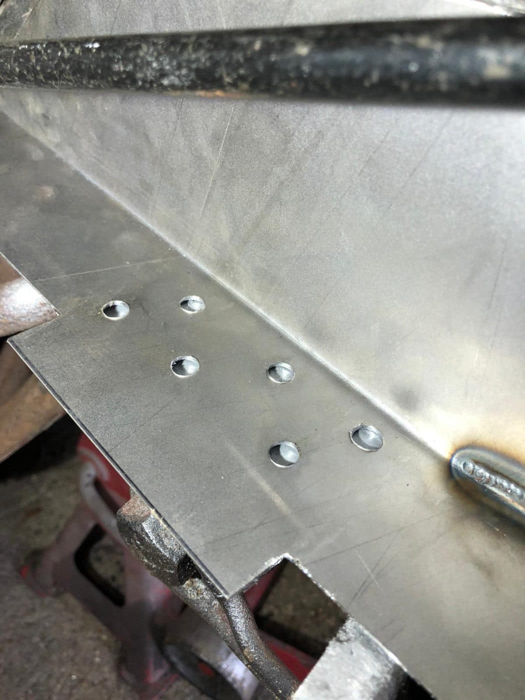 Daimler Double Six corrosion repair work continues 28 1