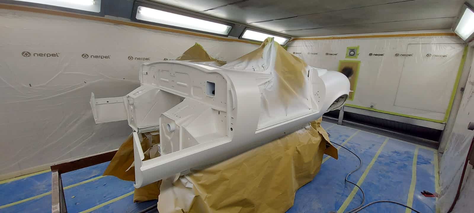 Jaguar E Type Roadster Primed again 10 1