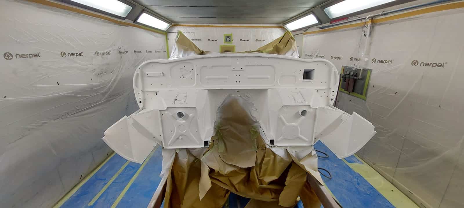 Jaguar E Type Roadster Primed again 11 1