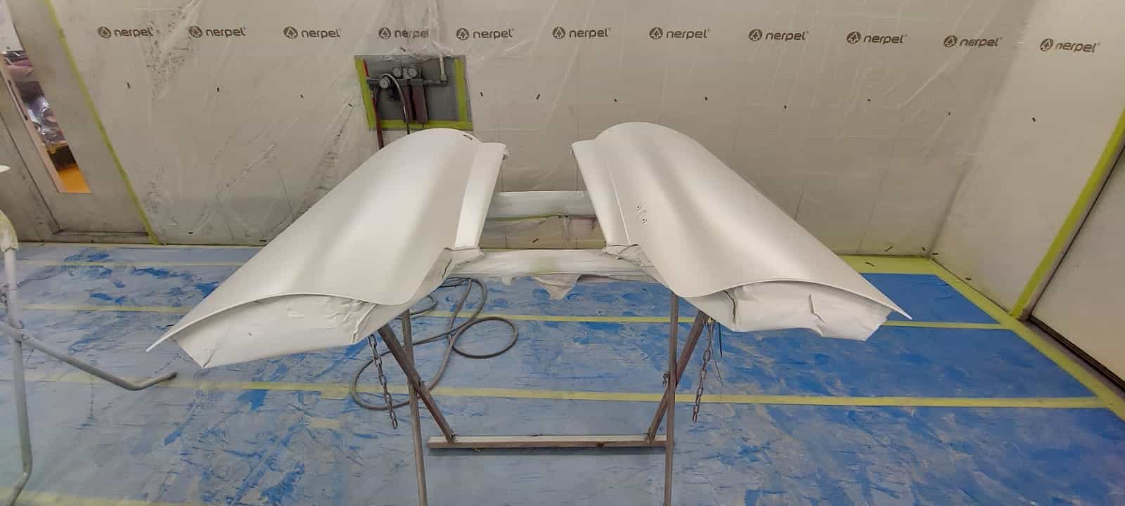Jaguar E Type Roadster Primed again 16 1