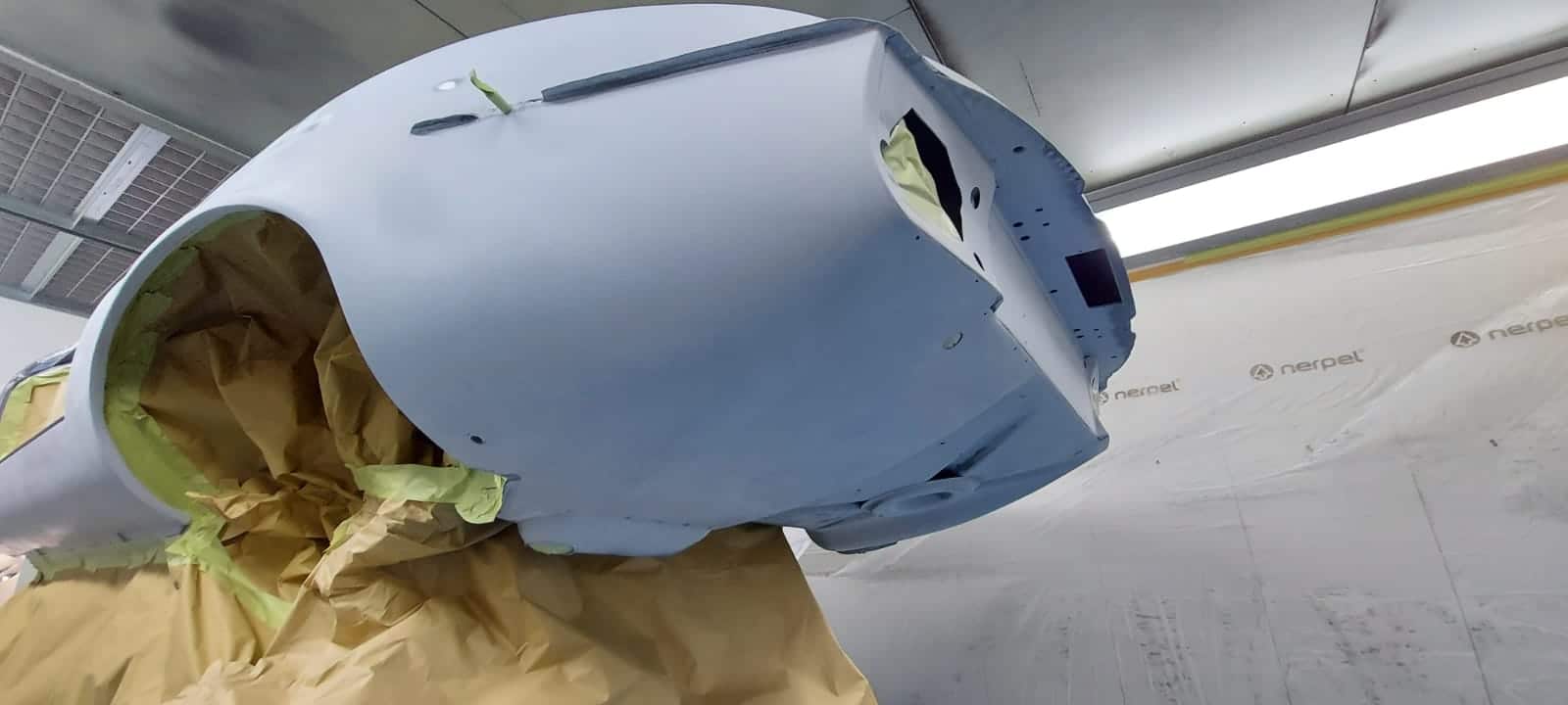 Jaguar E Type Roadster Primed again 3 1