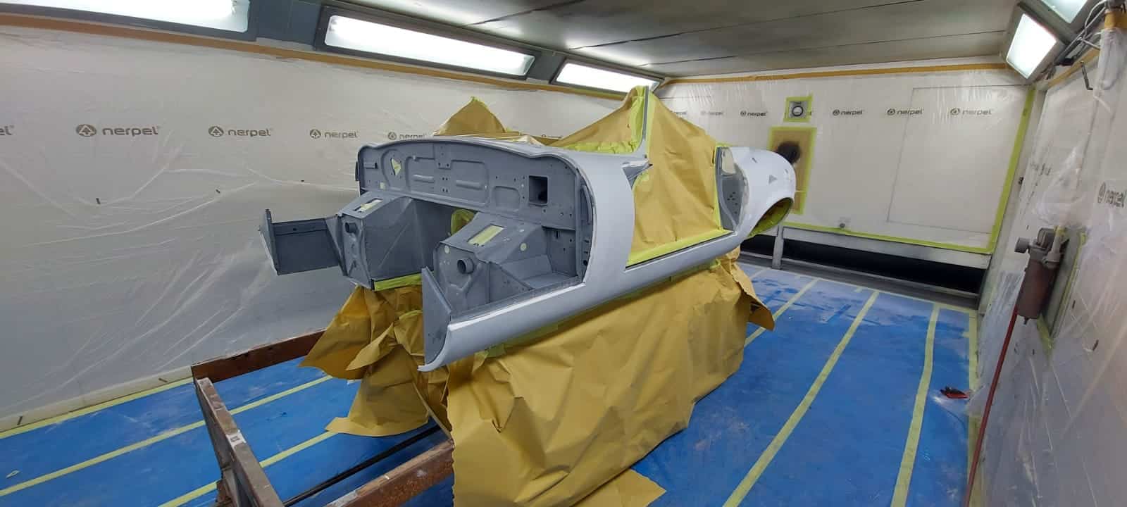 Jaguar E Type Roadster Primed again 5 1