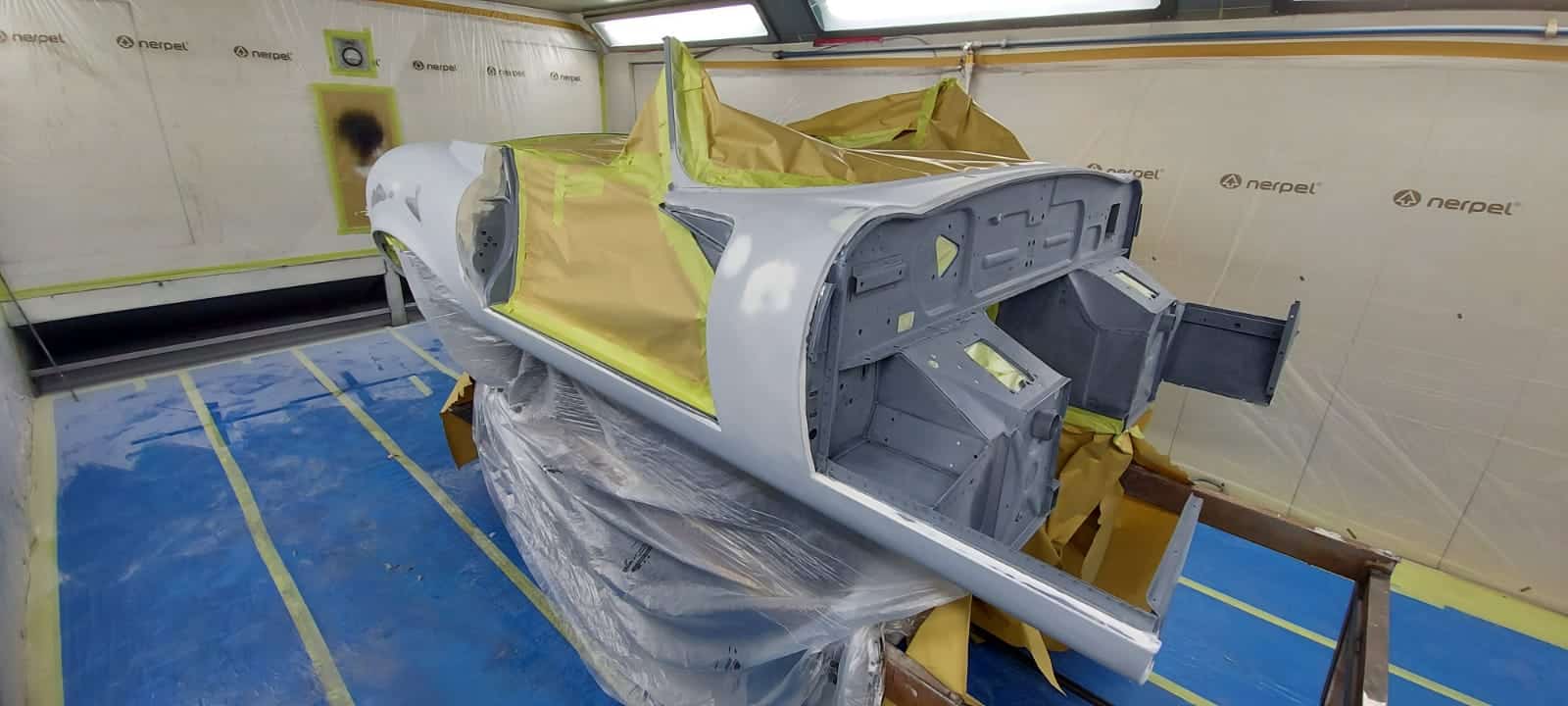 Jaguar E Type Roadster Primed again 8 1