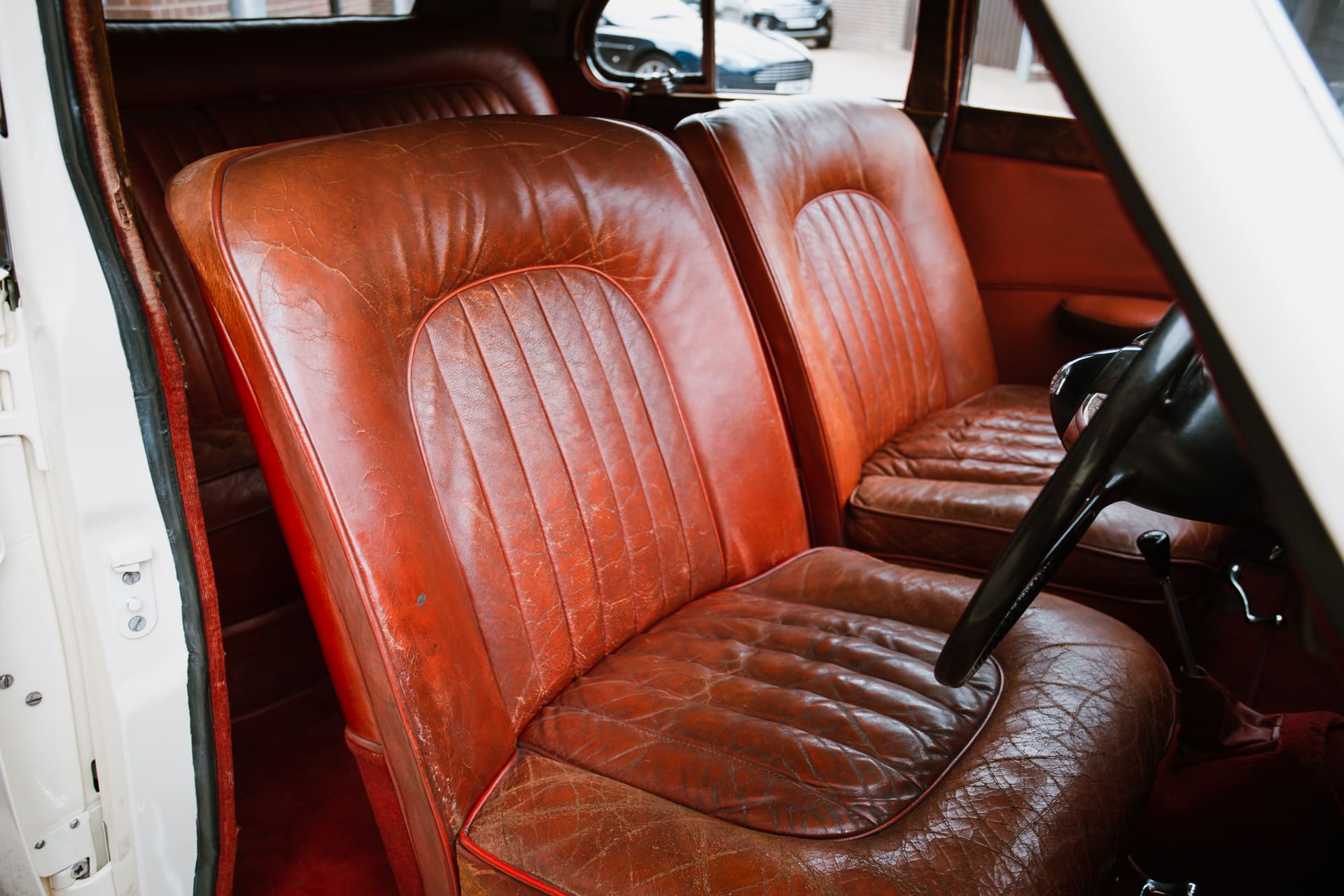Jaguar MK 7 leaving 12 1