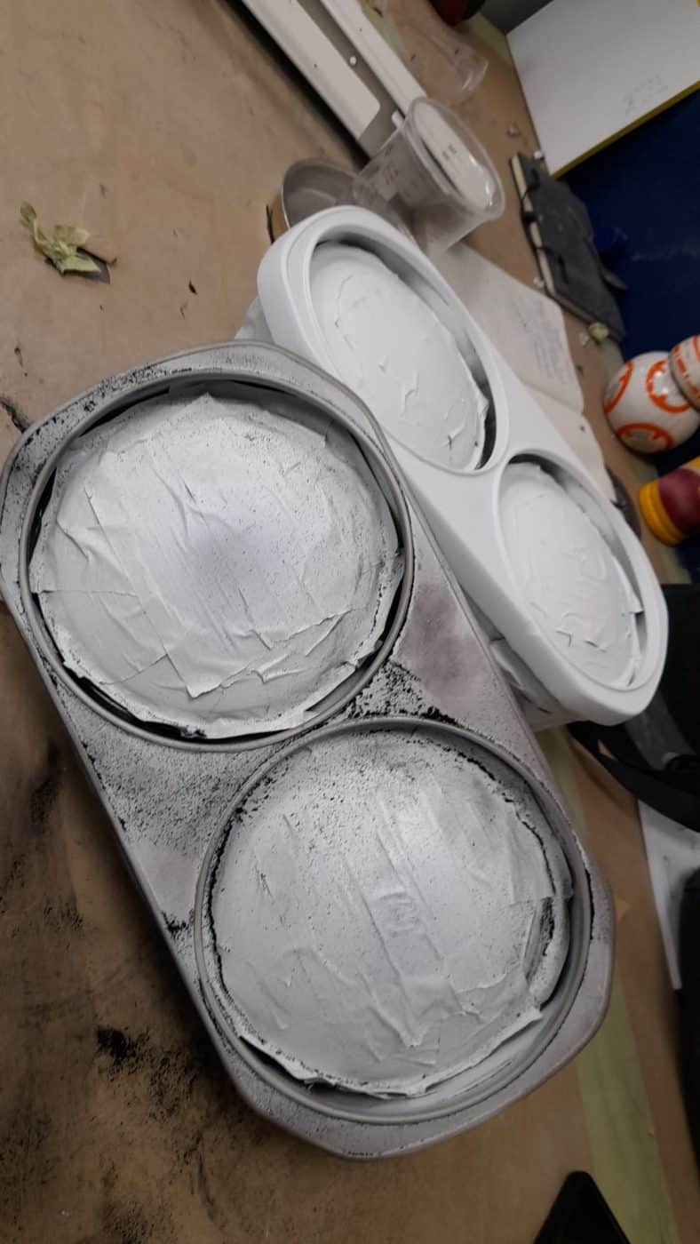 Lancia headlight paint prep 2 1