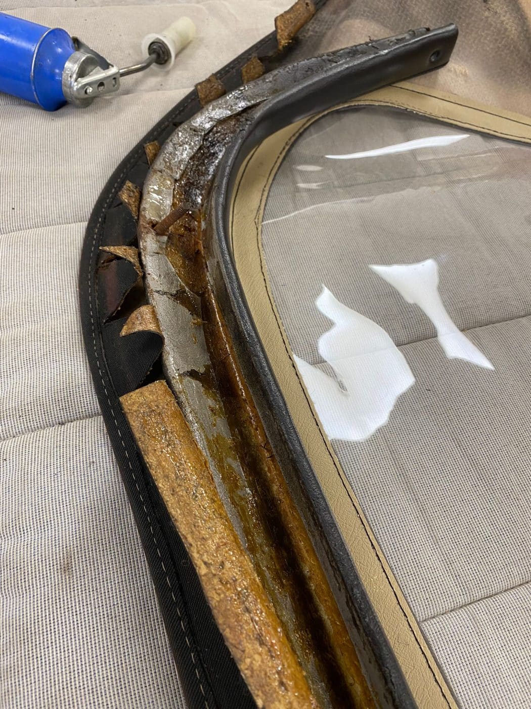TVR S2 Finishing Restoration of Soft Top 20 1
