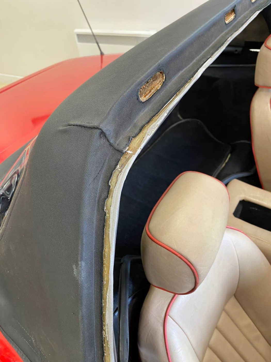 TVR S2 Finishing Restoration of Soft Top 29 1