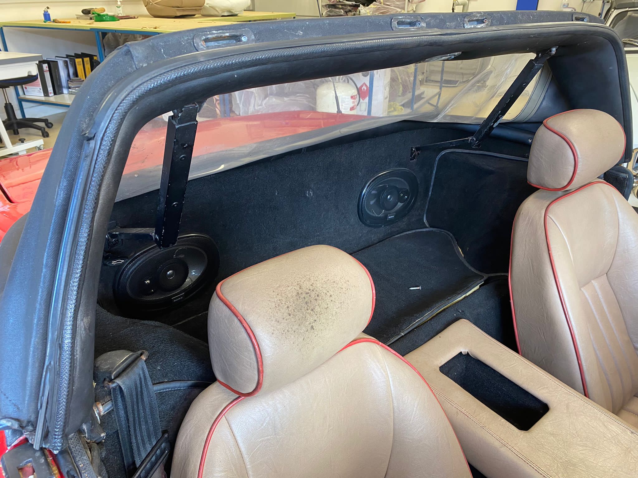 TVR S2 Hood Screen Replacement 34 1