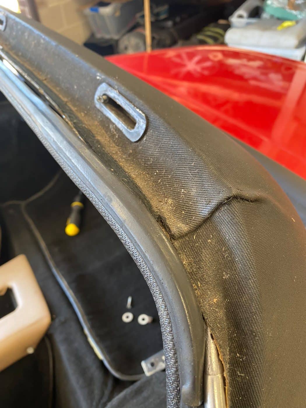TVR S2 Hood Screen Replacement 35 1