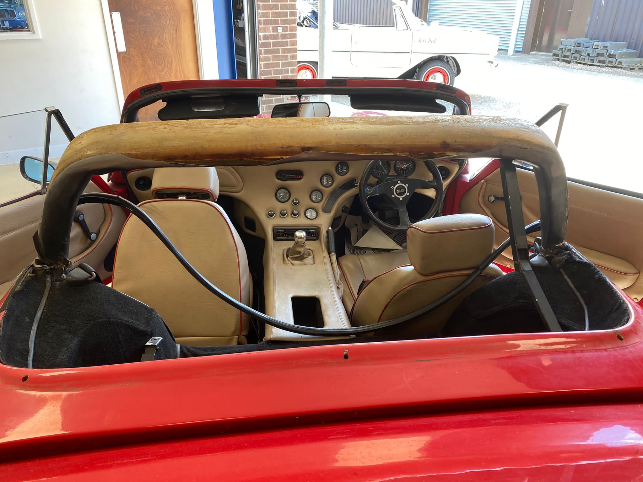 TVR S2 Hood Screen Replacement 42 1