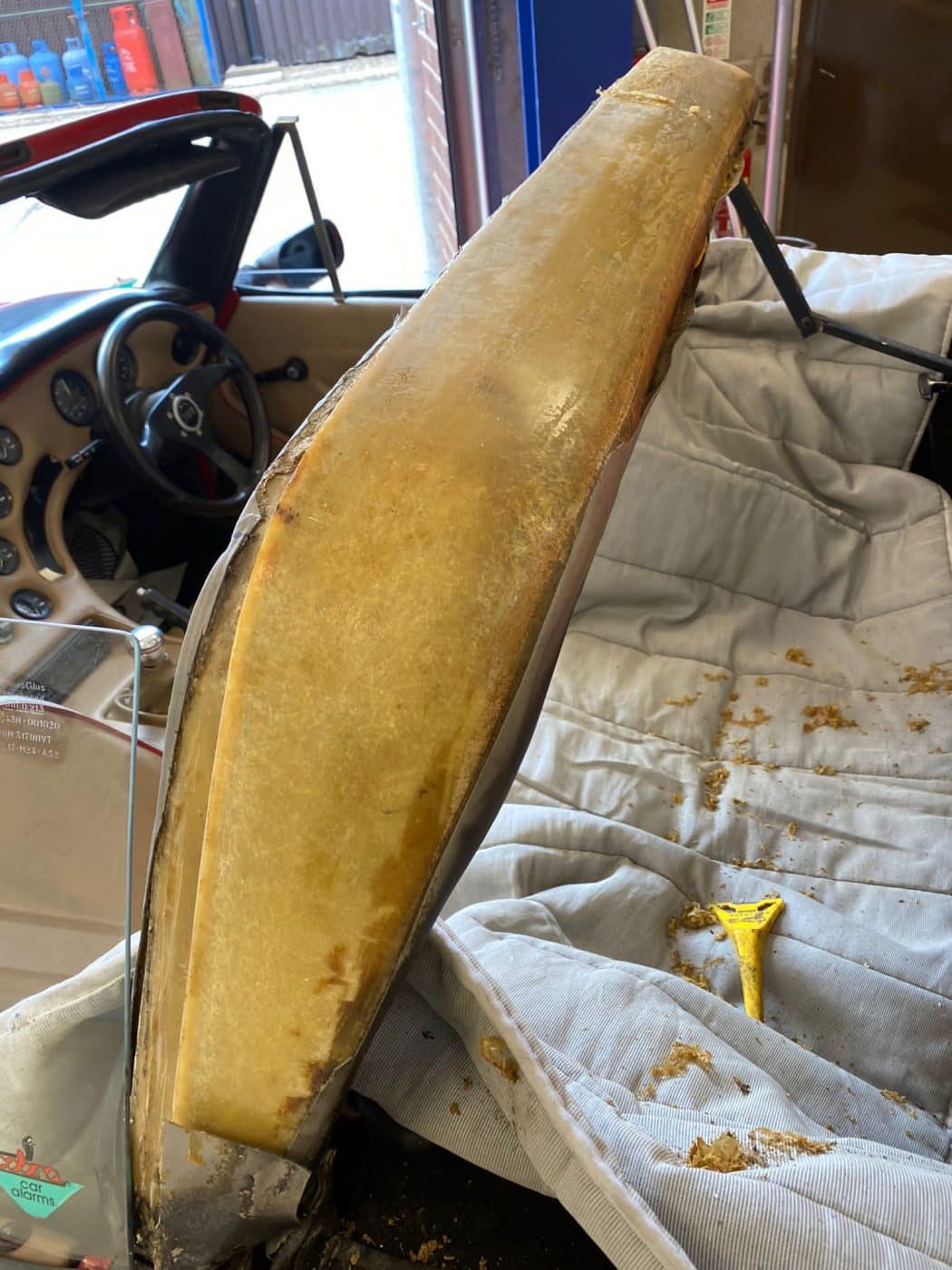 TVR S2 Hood Screen Replacement 55 1