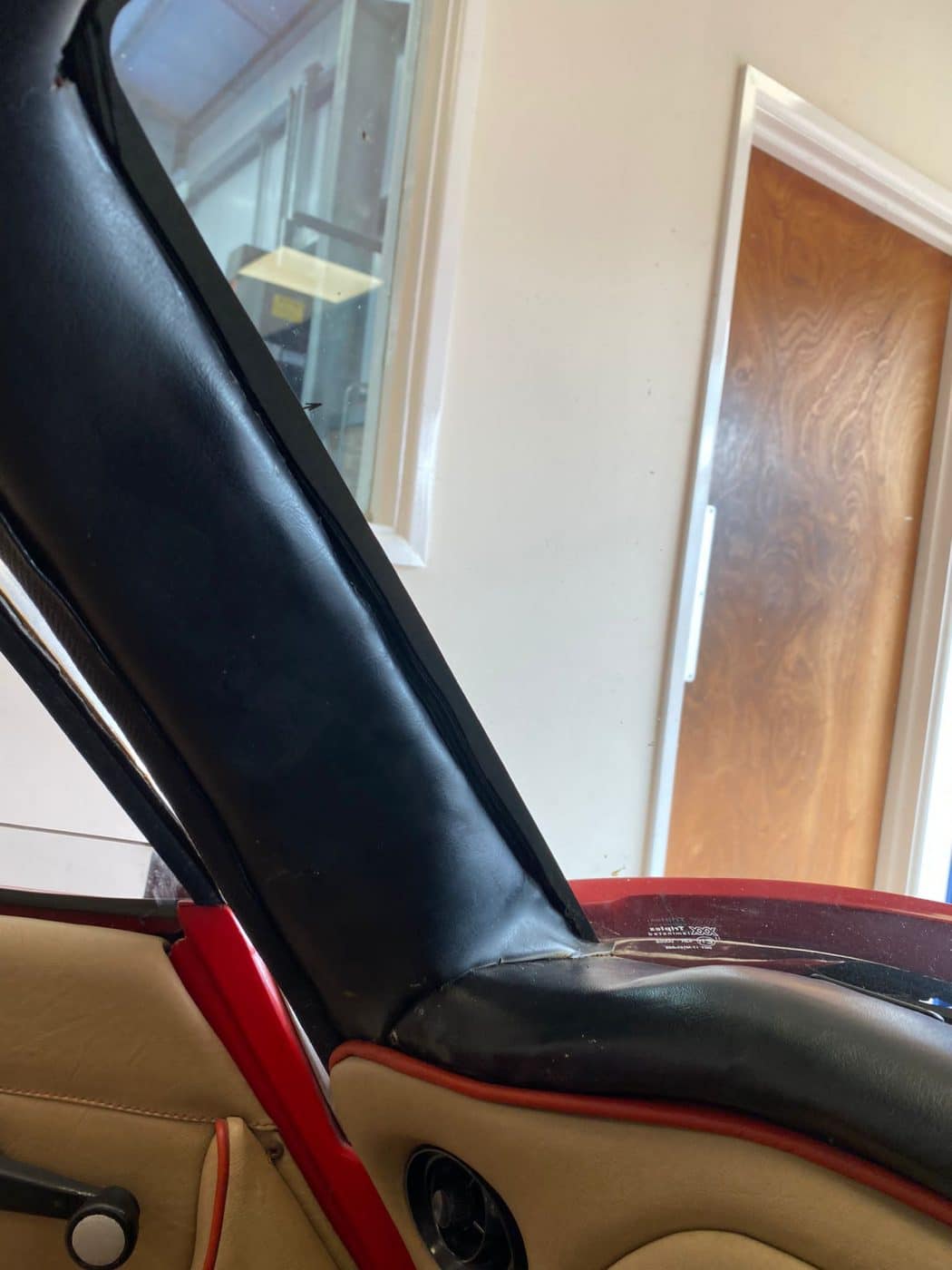 TVR S2 Re Gluing Fabric Down 5 1