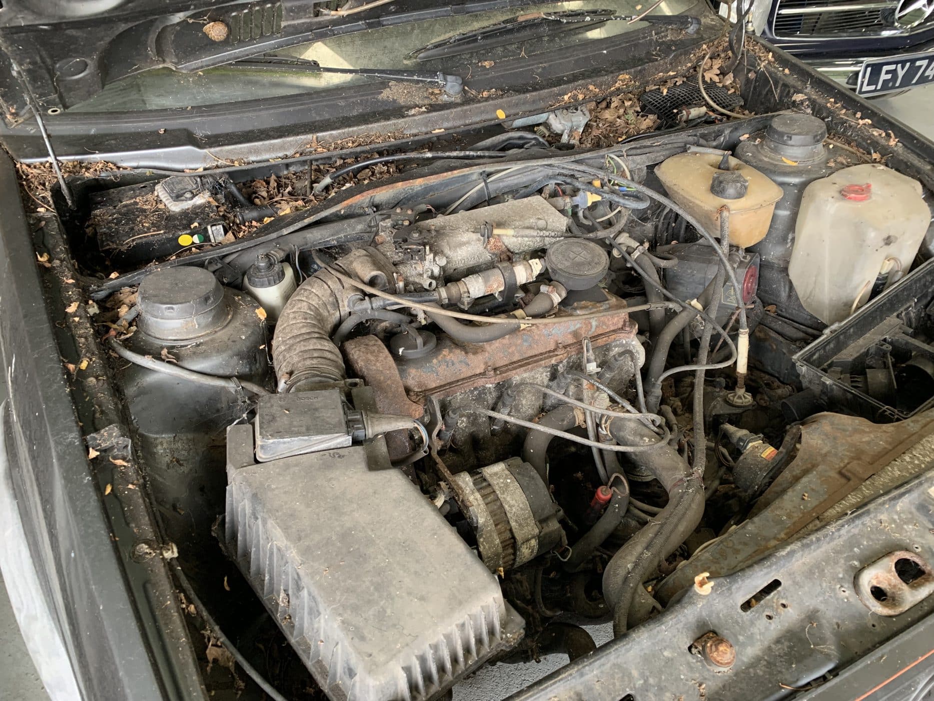 010921 1987 Volkswagen Golf GTI in the Hangar 1 1