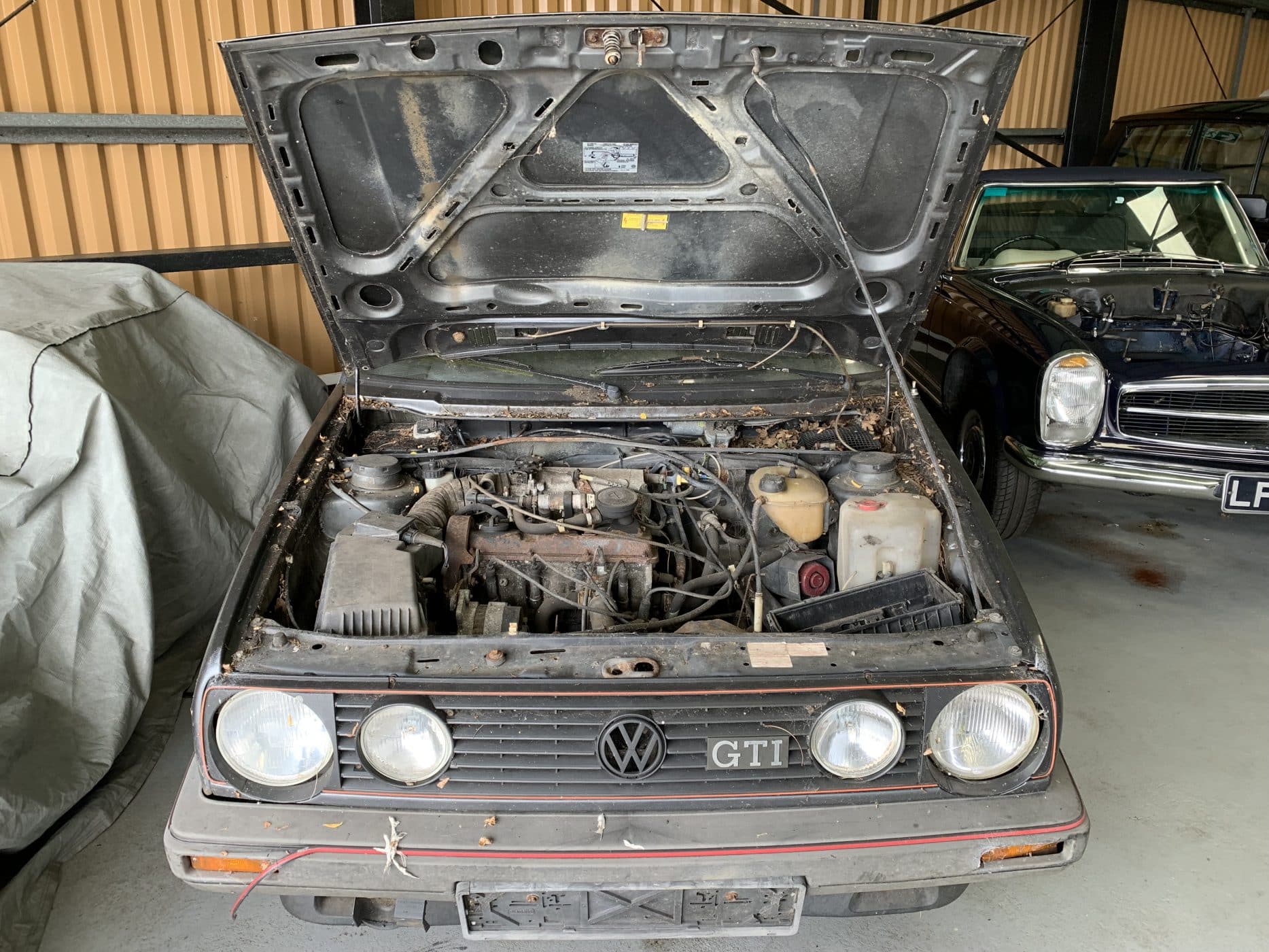 010921 1987 Volkswagen Golf GTI in the Hangar 2 1