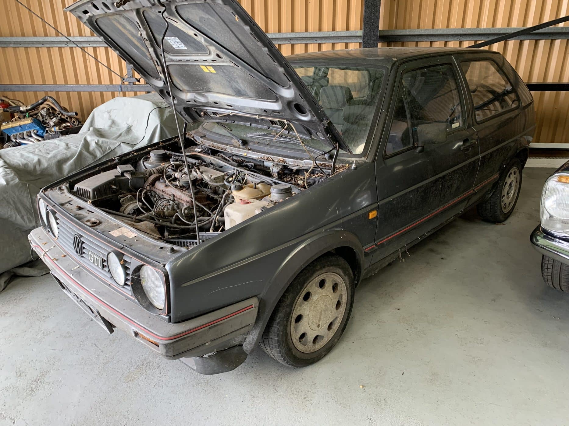 010921 1987 Volkswagen Golf GTI in the Hangar 4 1