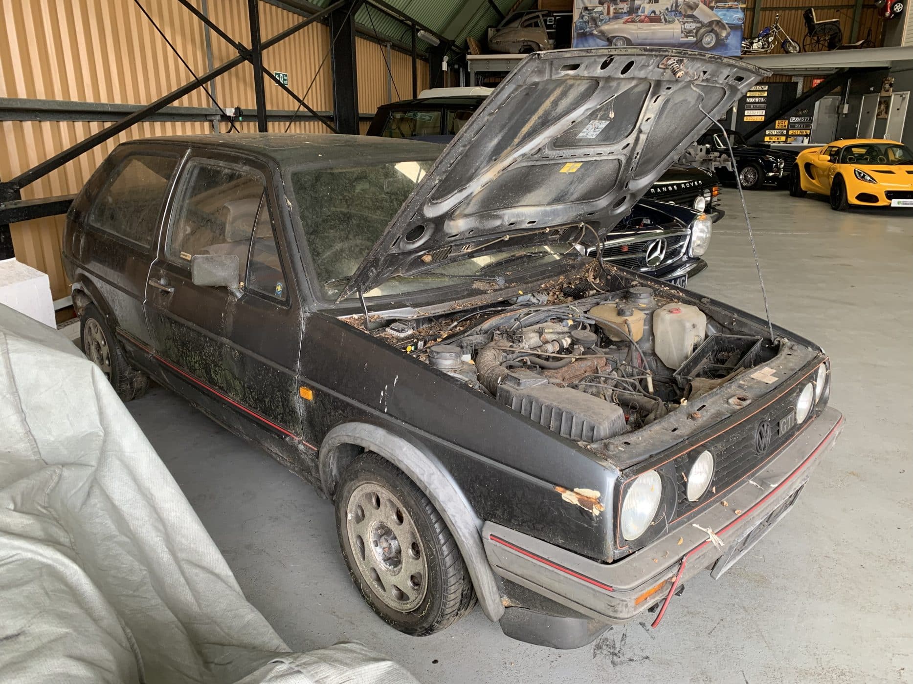 010921 1987 Volkswagen Golf GTI in the Hangar 5 1