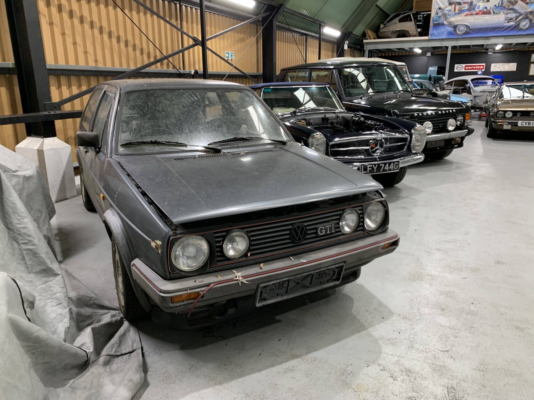 010921 1987 Volkswagen Golf GTI in the Hangar 7 1