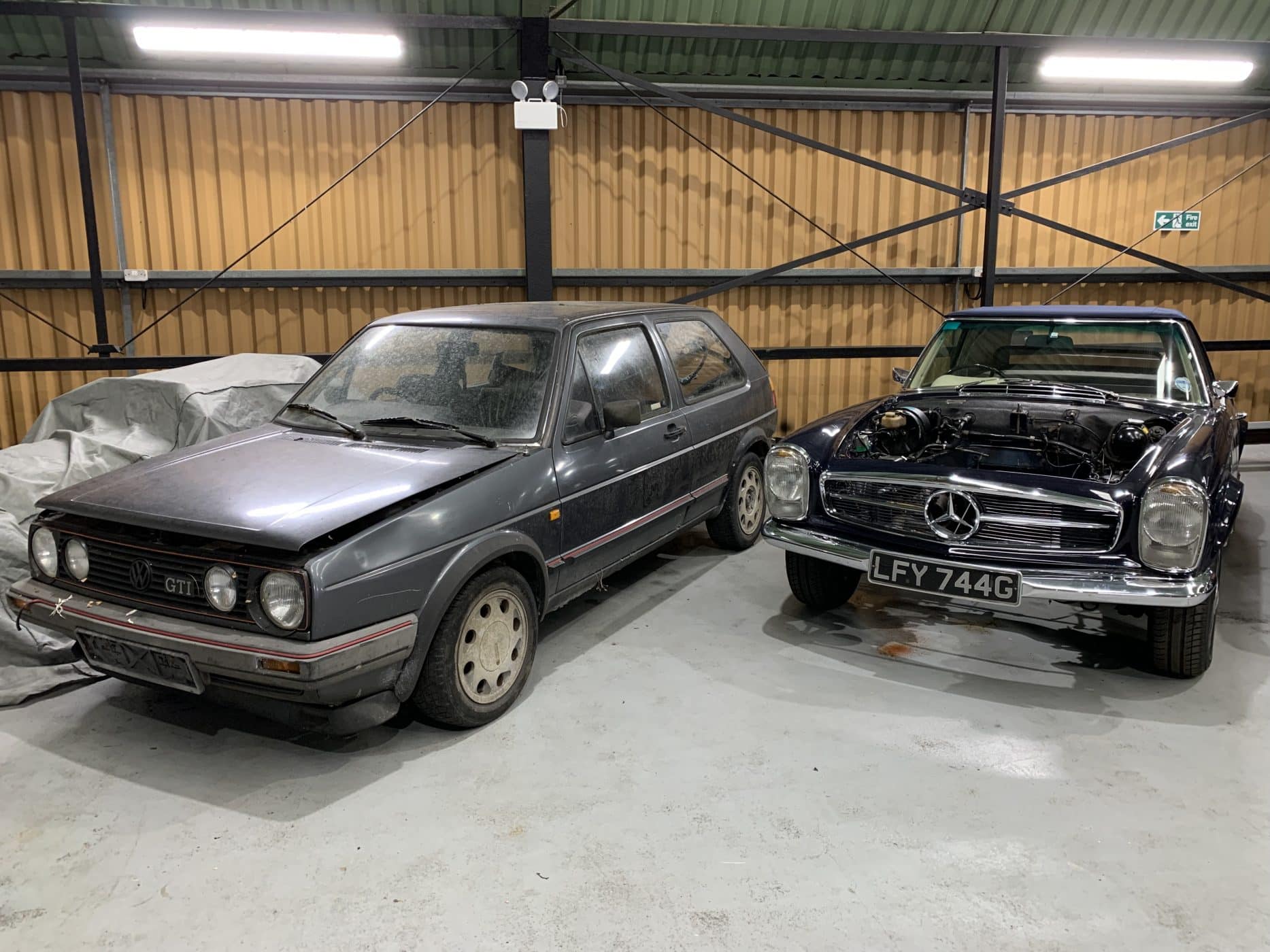 010921 1987 Volkswagen Golf GTI in the Hangar 8 1