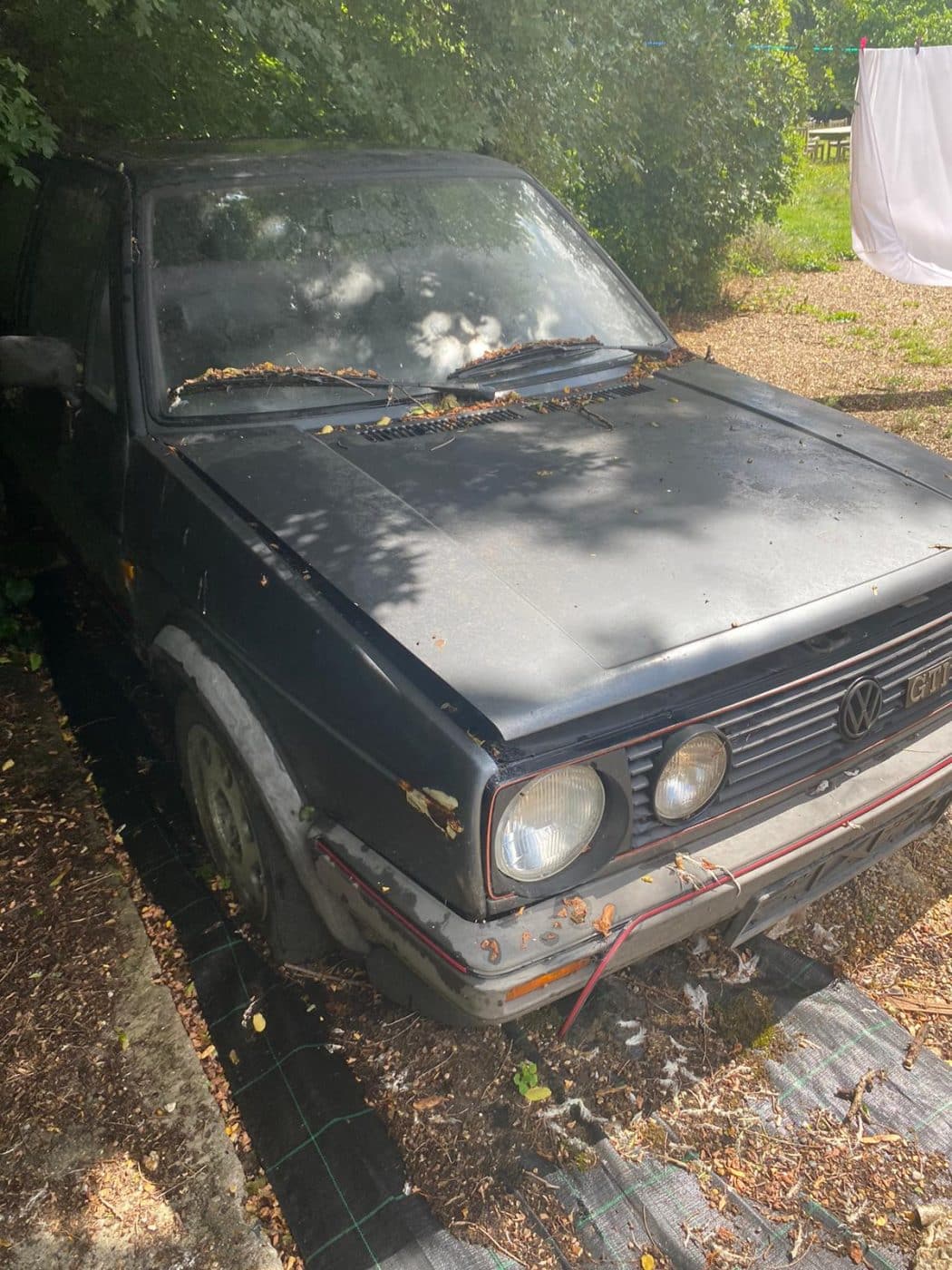 010921 Volkswagen Golf GTI restoration project 36 1