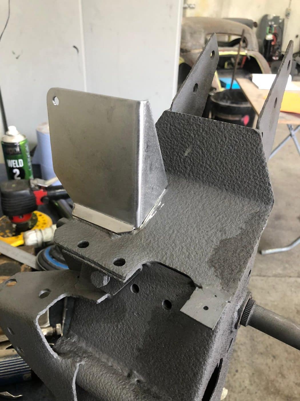 030921 Riler RMD front subframe and chassis repairs 42 1