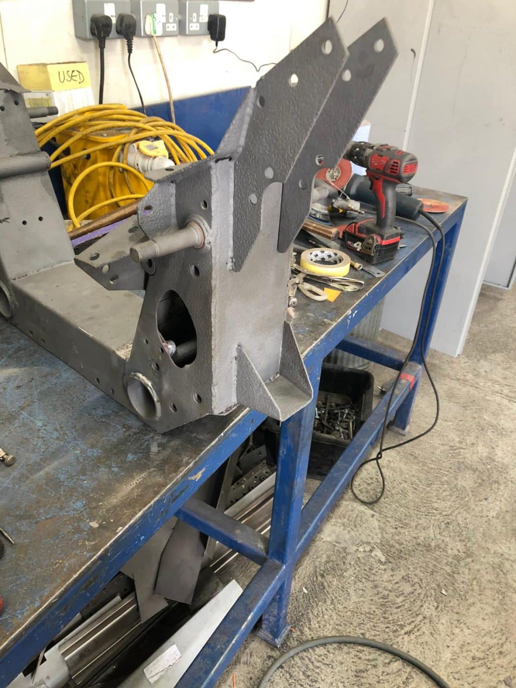 030921 Riler RMD front subframe and chassis repairs 44 1