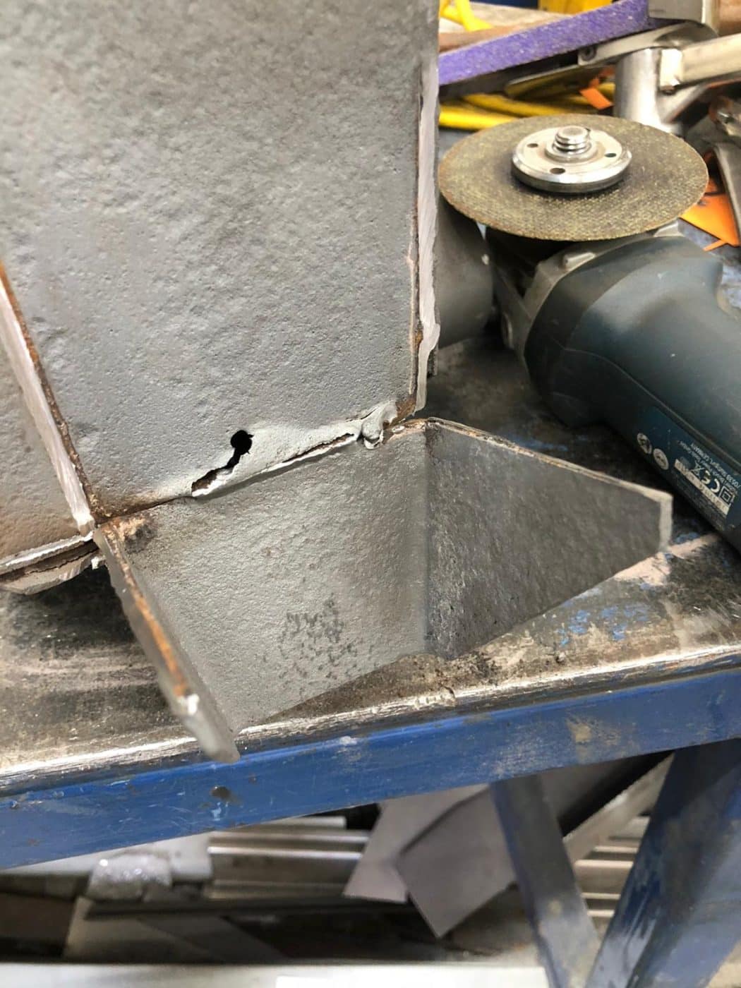 030921 Riler RMD front subframe and chassis repairs 51 1