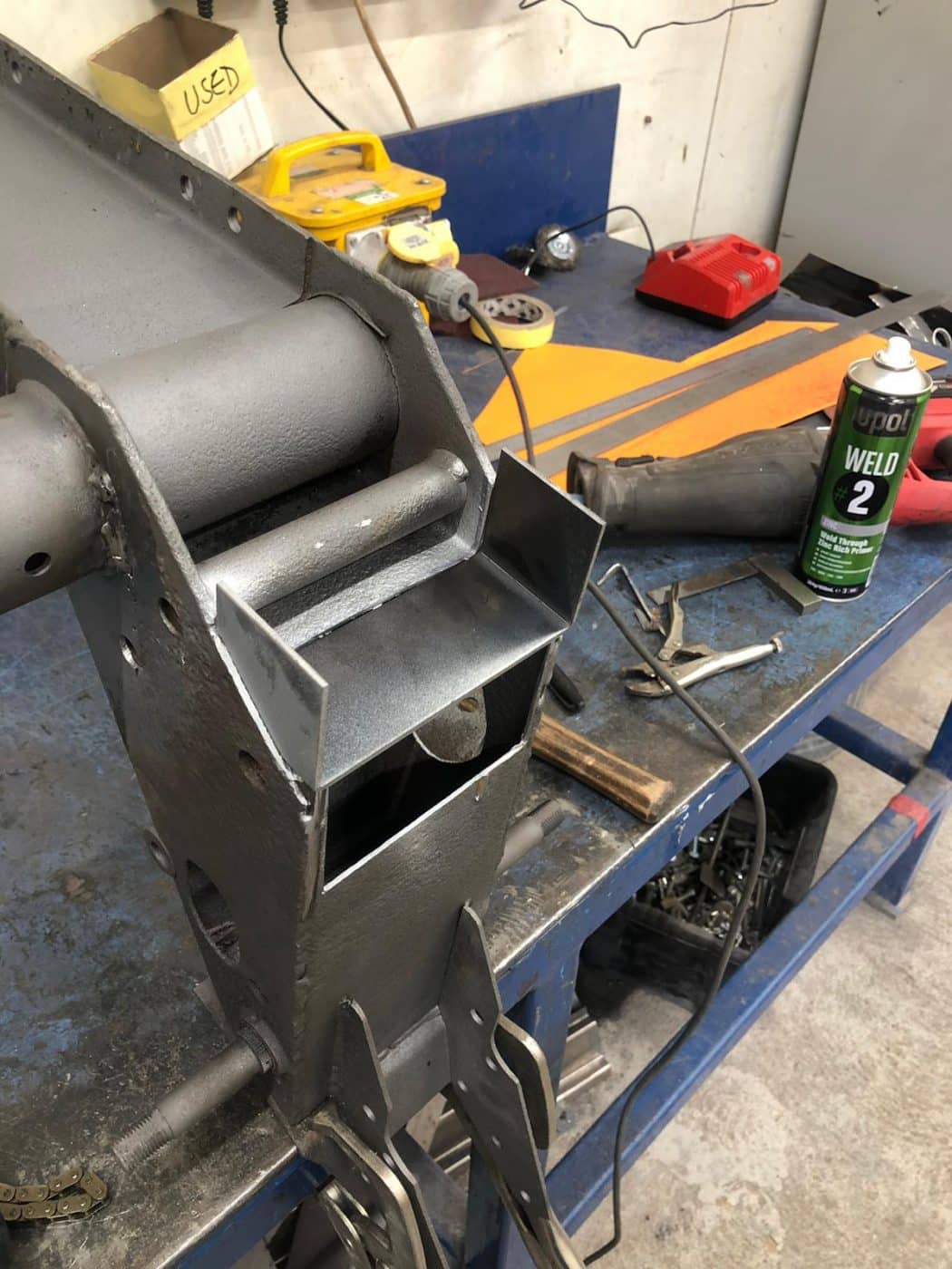 030921 Riler RMD front subframe and chassis repairs 52 1