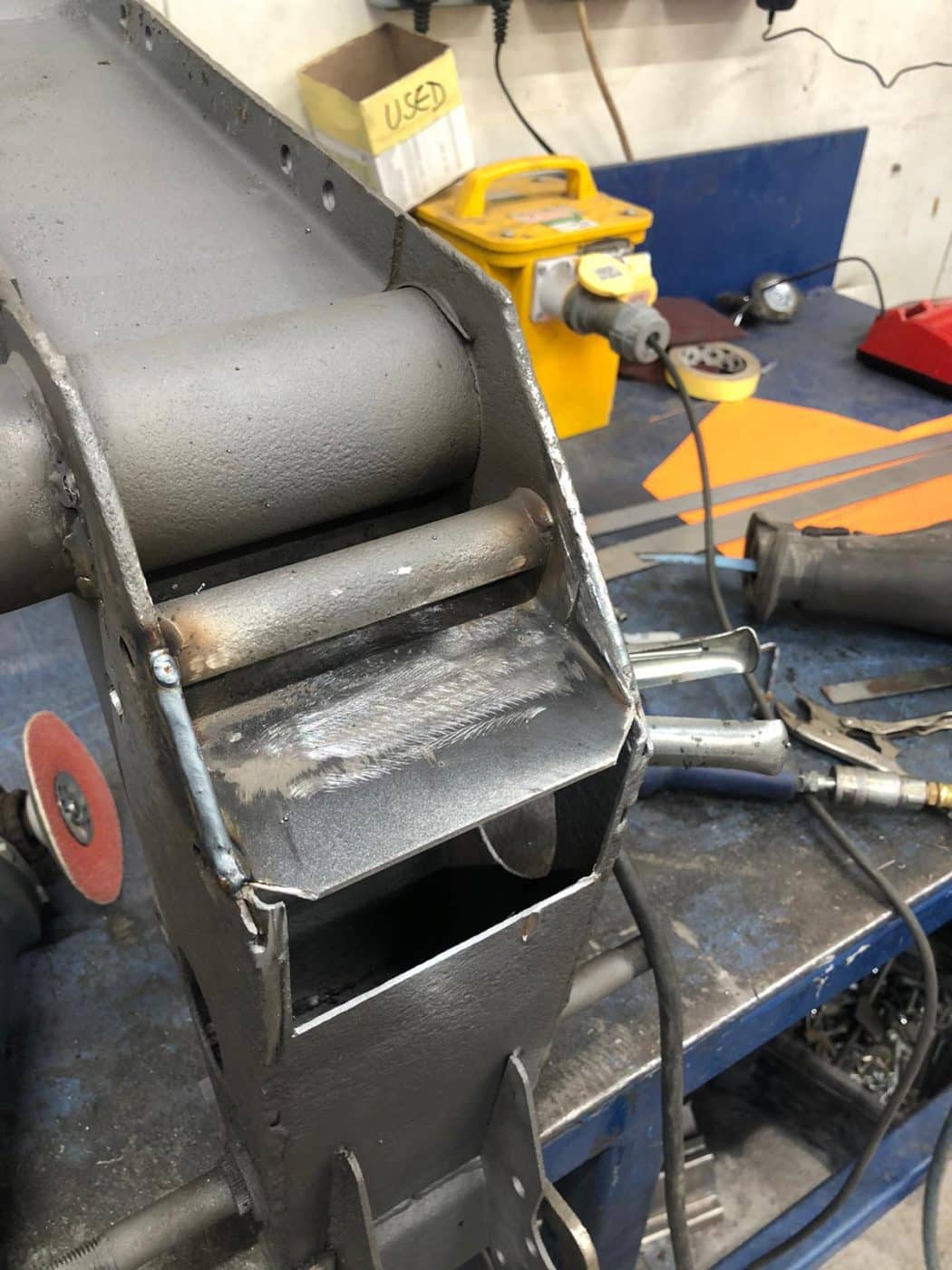 030921 Riler RMD front subframe and chassis repairs 53 1