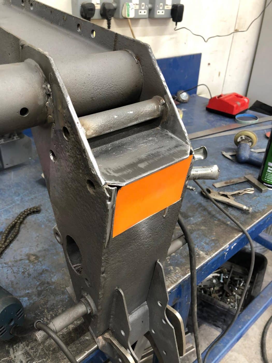 030921 Riler RMD front subframe and chassis repairs 55 1